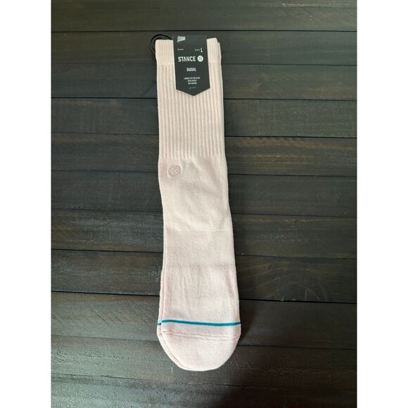 Stance Icon Pink Socks Size Large - Picture 1 of 3
